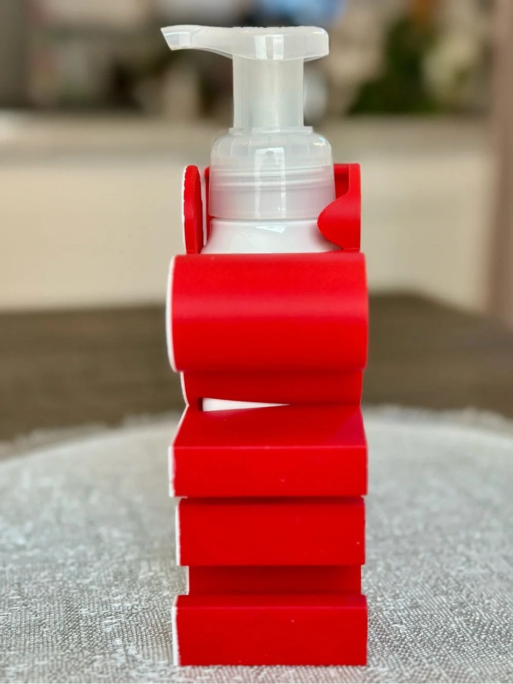 Disney GLOSSY Mickey Mouse LOVE Soap Holder for Bath & Body Works Bottles